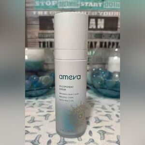 🎁 NIB! Ameva Multipotent Serum 1 oz / 30 mL Bakuchiol Lactic Acid $75 RV + 🎁